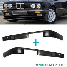 SET Stoßstangenleiste vorne (LINKS & RECHTS) passt für BMW E30 Facelift 09/87 >