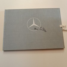 Original Skizzen Buch Mercedes