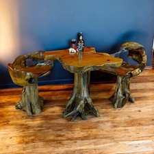Teak wurzelholz tisch - tisch, esstisch