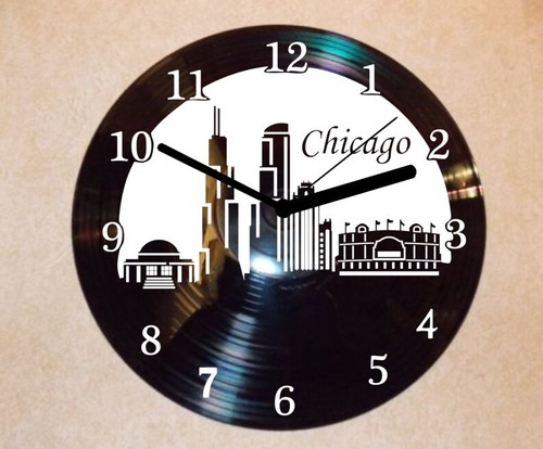 Chicago wanduhr - chicago,