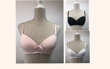 BH ohne Bügel BH´S Dessous Unterwäsche 3er Set Set Gr. 75B 80B Damen 