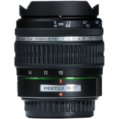 Pentax smc fish eye - da, 10-17mm