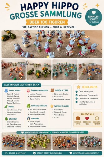Große figuren sammlung - große, Ü-ei-figuren