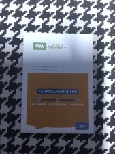 Fahrplan OM Mobil+ Bus Linie
