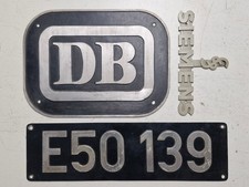 Lokschild E50 139 DB