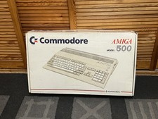 Commodore AMIGA 500 Original Verpackung OVP , NUR Karton + Innereien SIEHE FOTOs