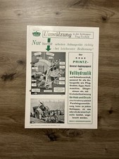 Orig. PRINTZ Landmaschinen Prospekt Brochure Deutz Fendt Güldner Fahr Traktor F7