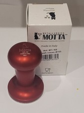 MOTTA Kaffee Tamper 53 mm schwarz/rot - Salbei Barista Express, Gran Gaggia etc ????