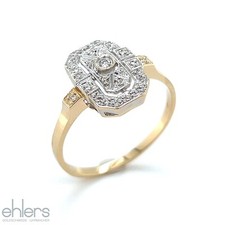 Brillantring 585 Gelbgold