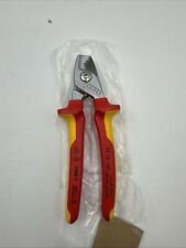 KNIPEX 9516160 - StepCut Kabelschere VDE - 160 mm - Spürbar weniger Kraftaufwand