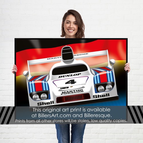 Porsche 936 poster le mans - poster,