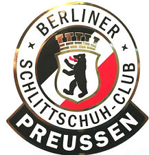 Berliner Schlittschuh- Club BSC ECC Preussen Berlin Aufkleber DEL Eishockey #560