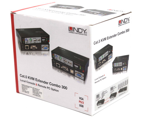 Lindy cat5 kvm extender - lindy,