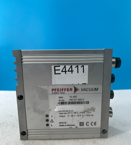 Pfeiffer vacuum mod tc400 - pfeiffer,