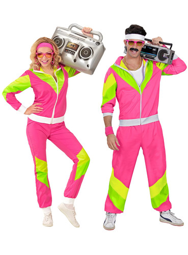 80er trainingsanzug pink - 80er,