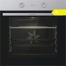 Einbau-Backofen Edelstahl 77L