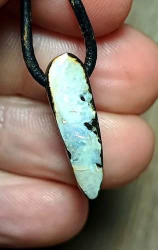 Boulder opal anhänger - opal,