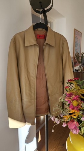 Hugo boss lederjacke lamfredo - boss,