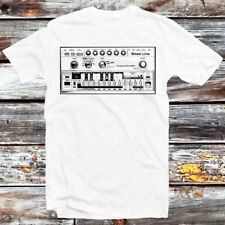 Bass Line TB-303 Inspired Moog 808 909 Acid House T-Shirt B1017