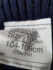 Britische Armee Pullover, Pullover, Polizei Pullover, Pulli 106cm