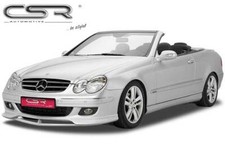 Front Ansatz Spoiler Schwert Diffusor für Mercedes Benz CLK W209 C209 A209 FA210
