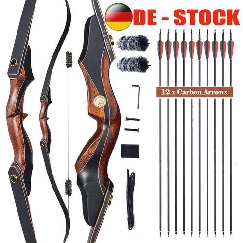 Zoll recurvebogen 50lbs - 60,