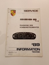 Original Porsche 928 S4 Diagnose Instrumente Bedienungsanleitung N15