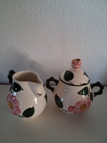 Zuckerdose und milchkännchen - zuckerdose,