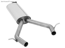 Fox Edelstahl Vorschalldämpfer Mercedes E-Klasse W211 S211 E200 Limo+T-Modell