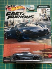 Hot Wheels McLaren 720S Fast and Furious Premiun Real Rider Neu OVP Sammlung