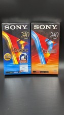 2x Sony VHS (1xPremium/