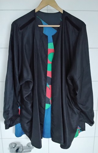 Wende jacke seide onesize - jacke,