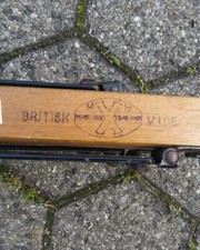 Feldbett England British Holz & Metall Untergestell