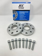 40mm 2x20mm Spurverbreiterung SCC für VW + Radschrauben 4x100 57,1 Spurplatten 