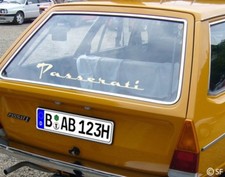 Autoaufkleber Passerati 20 x 3