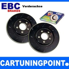 EBC brake discs VA black dash