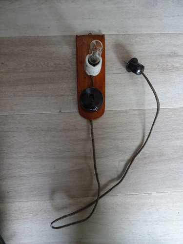 Alte werkstattlampe - alte,