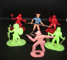 Figur Kunststoff Massefiguren Cowboy Indianer 70iger 80iger