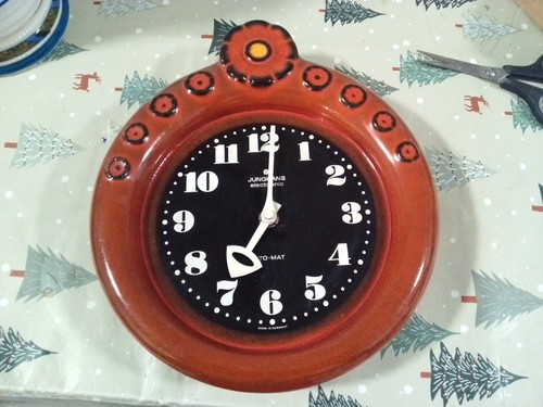 Keramik wanduhr junghans - keramik,