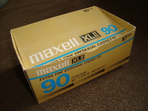 Leerkarton für maxell ii - leerkarton, xl-ii