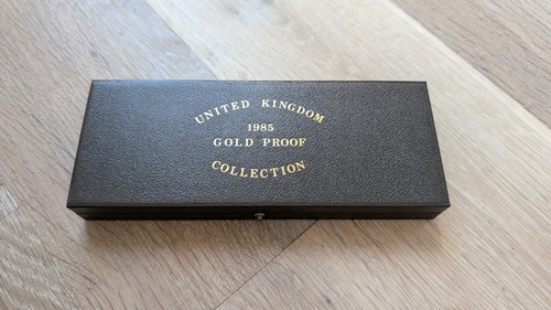 1985 royal mint gold sovereign - 1985,