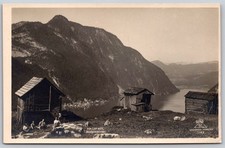 1927 Hallstatt Hirschau Alps