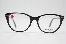 Brille VOGUE VO 2937 Schwarz Silber Oval Brillengestell eyeglasses Neu