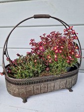 Deko Tablett mit Henkel Eisen