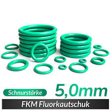 O-Ringe Dichtringe Dichtungsringe 17 - 100 mm / Schnurstärke 5,0 mm / FKM 70