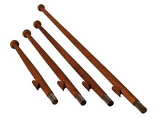 Flaggenstock aus Teak 90cm