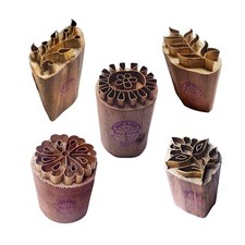 Blumen messing holz - blumen, stempel
