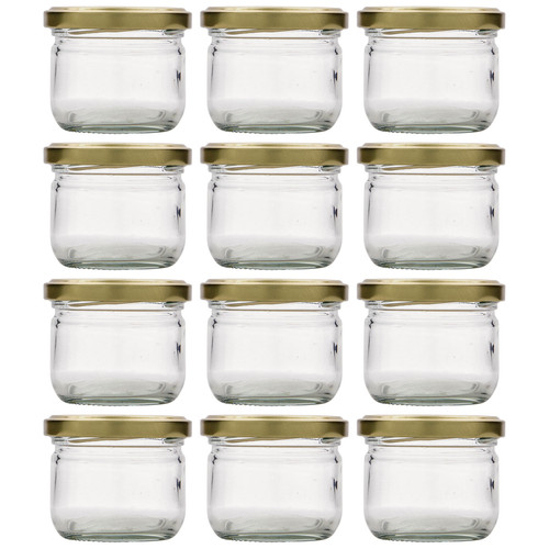 12x 120ml sturzglas klarglas - 120ml,
