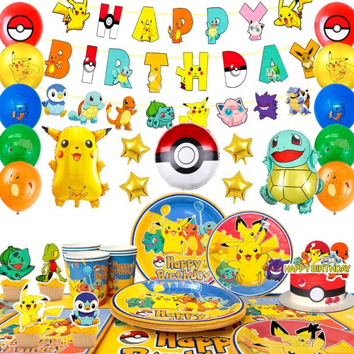 Pokemon party dekorations - party,
