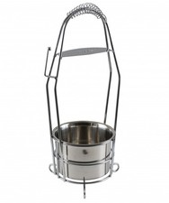 Shisha Kohlekorb AO Chrom Groß 39 cm Zubehör Wasserpfeife Hookah 